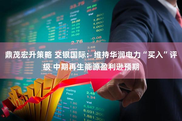 鼎茂宏升策略 交银国际：维持华润电力“买入”评级 中期再生能源盈利逊预期