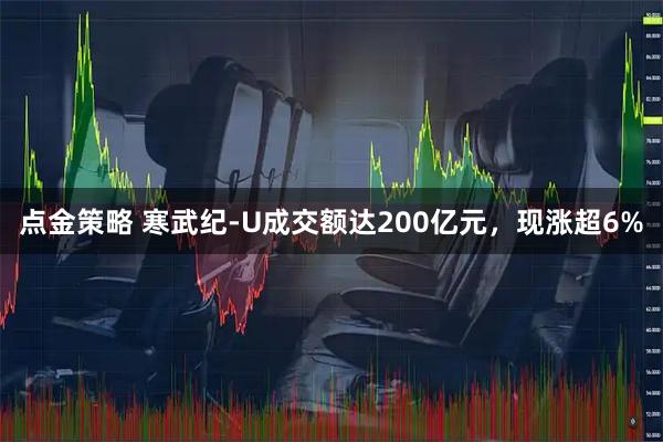 点金策略 寒武纪-U成交额达200亿元，现涨超6%