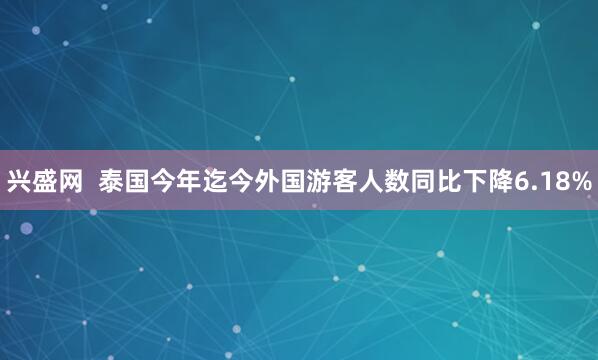 兴盛网 泰国今年迄今外国游客人数同比下降6.18%